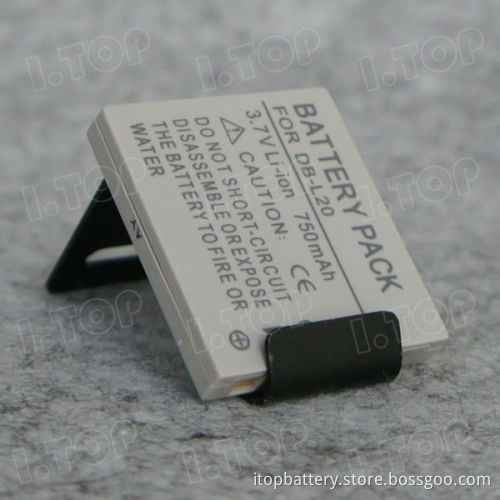 High quality DB-L20 3.7V 750mAh camera Battery for Sanyo , China camera battery manufacturer